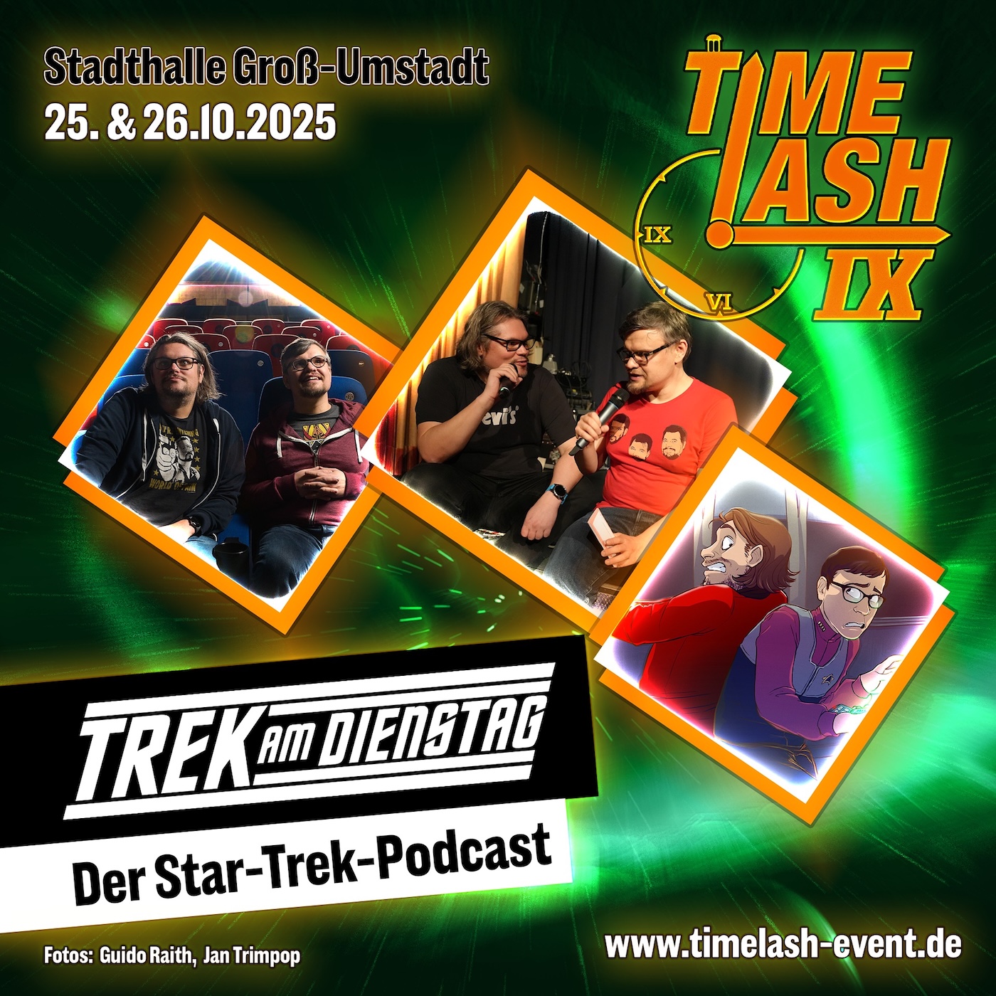 TaD auf der TimeLash XI - Flyer