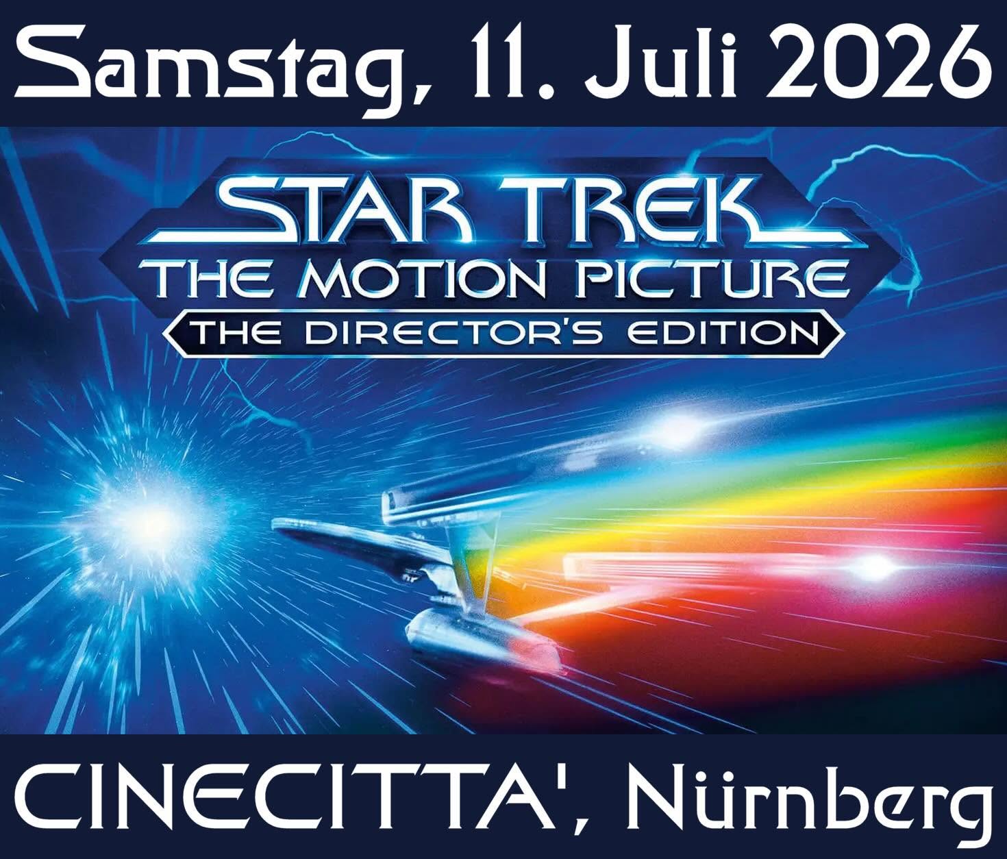 Star Trek: The Motion Picture im Cinecitta Nürnberg